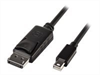 LINDY Video Cable, DP 1.2, MiniDP-DP M-M, 2m,