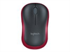 LOGITECH Wireless Mouse M185, red