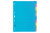 BIELLA Register Karton farbig A4