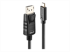 LINDY 10m, USB Type C to DP adapter cable, with