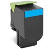 LEXMARK 802HCE Toner cyan Std Capacity 3.000 pages