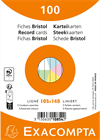 EXACOMPTA Karteikarten liniert A6