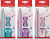 FABER-CA. Bleistift B/Radierer/Spitzer