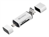 SANDBERG Card Reader USB-C+USB+MicroUSB