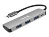 SANDBERG USB-C Dock HDMI+3xUSB+PD 100W