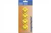 MAGNETOP. Smiley Magnete gelb-schwarz