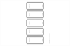 LEITZ Rückenschild Ordner 46x111mm