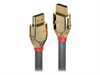 LINDY 1m, Ultra High Speed, HDMI Cable, Gold Line