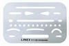 LINEX Radierschablone