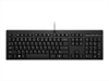 HP 125, USB Wired Keyboard, Bulk Qty 12