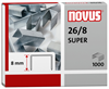 NOVUS Heftklammern 26/8 mm