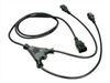 LINDY 2m IEC C14 to 2x IEC C13 Y Extension Cable