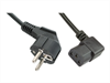 LINDY 3m IEC Mains lead, angled