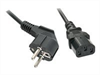 LINDY 3m IEC-Power Cable Schuko to C13