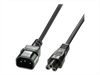 LINDY IEC C14 to C5 Ext Cable IEC C14 to C5