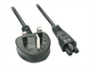 LINDY 2m UK Mains Plug to IEC C5
