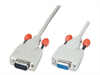 LINDY RS232 Extension Cable 9 Pin 2m Sub-D Male to