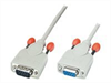 LINDY RS232 Extension Cable 9 Pin 5m Sub-D Male to