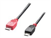 LINDY USB 2.0 Cable Type Micro-B / Micro-B OTG, 1m