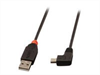 LINDY USB 2.0 Type A/Mini-B 90 2m Mini-B plug