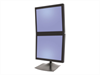 ERGOTRON desk stand, DS100, two displays,