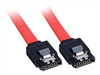 LINDY Internal SATA-Latch-Cable 1,0m 2x7 pin SATA