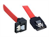 LINDY Int. SATA-Latch-Cable,90/0,5m 2x7 pin SATA