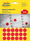 AVERY ZW. Markierungspunkte 18mm