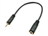 LINDY Audio Cable, 3.5mm-2.5mm F-M, 20cm- Kabel