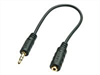 LINDY Audio Cable, 3.5mm-2.5mm M-F, 20cm- Kabel
