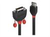LINDY Black Line Video Cable, Single Link,