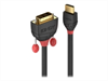 LINDY Black Line Video Cable, Single Link,