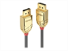 LINDY GOLD Video Cable, DP 1.4, DP-DP M-M, 0.5m,
