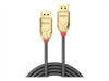 LINDY GOLD Video Cable, DP 1.2, DP-DP M-M, 7.5m,