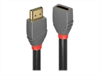 LINDY 2m HDMI, extension cable, Anthra Line