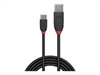 LINDY Black Line USB Cable USB 3.1 USB/A-USB-C M-M