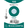 EXACOMPTA Karteikarten liniert A8