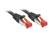LINDY Patch Cable, Cat6, S/FTP, RJ45-RJ45, 2m,