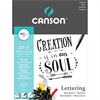 CANSON Letteringblock 24x32cm