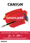 CANSON Graduate Öl und Acryl A5