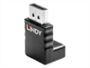 LINDY DisplayPort 1.2, adapter, angled upwards