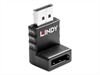 LINDY DisplayPort 1.2, adapter, angled downwards