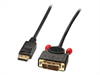 LINDY Video Cable, DP 1.1, DP-DVI M-M, 1m, black