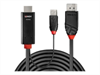LINDY 1m, HDMI, to DisplayPort, Cable