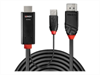 LINDY 3m, HDMI, to DisplayPort, Cable