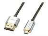 LINDY CROMO Video Cable, HDMI 2.0, HDMI/A-HDMI/D