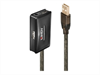 LINDY 10m, USB 2.0 active extension hub