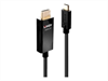LINDY 1m USB Type C to HDMI, 4K60, Adapter Cable,