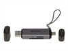 LINDY USB 3.2, Type C & A. SD, Micro SD, Card