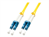 LINDY Fiber Optic Cable, OS2 , LC-LC, 10m, yellow,